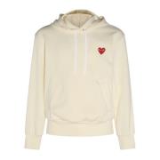 Hart Hoodie Comme des Garçons Play , Beige , Dames