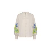 Bloemen Blouse Marielle Fabienne Chapot , White , Dames