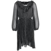 Polyester dresses Maje , Black , Dames