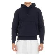 Blauwe Katoenen Hoodie C.p. Company , Blue , Heren