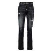 Denim Broek Dsquared2 , Black , Heren