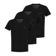 Driepak T-shirts 'Umtee-Michael3Pack' Diesel , Black , Heren