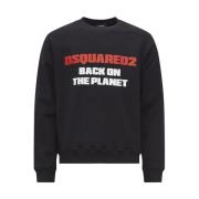 Sweatshirts Dsquared2 , Black , Heren