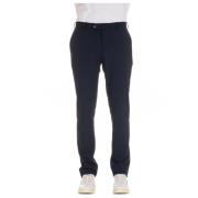 Blauwe Slim Jogger Fit Technische Broek PT Torino , Blue , Heren