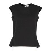 Pre-owned Polyester tops Jil Sander Pre-owned , Black , Dames