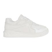 Witte Sneaker One Stud Schoenen Valentino Garavani , White , Heren