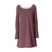 Pre-owned Wool dresses Marni Pre-owned , Purple , Dames