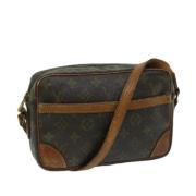 Pre-owned Canvas louis-vuitton-bags Louis Vuitton Vintage , Brown , Da...