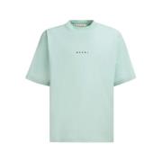 Logo T-shirt Marni , Green , Heren