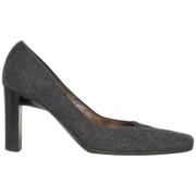 Pre-owned Wool heels Sergio Rossi Pre-owned , Gray , Dames