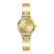 Tri Luxe Gouden Armbandhorloge Guess , Yellow , Unisex