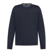 Lange mouwen T-shirt Brioni , Blue , Heren