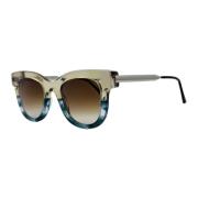 Semitransparante Groene Zonnebril Thierry Lasry , Multicolor , Unisex