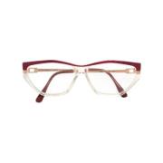 Pre-owned Acetate sunglasses Yves Saint Laurent Vintage , Red , Dames