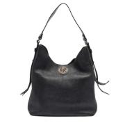 Pre-owned Leather shoulder-bags Michael Kors Pre-owned , Black , Dames