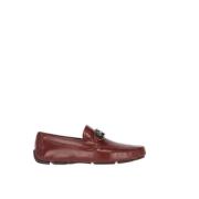 Pre-owned Leather flats Salvatore Ferragamo Pre-owned , Brown , Heren