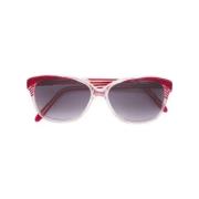 Pre-owned Acetate sunglasses Yves Saint Laurent Vintage , Red , Dames