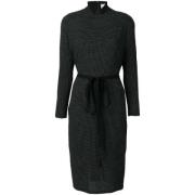 Pre-owned Wool dresses Versace Pre-owned , Black , Dames