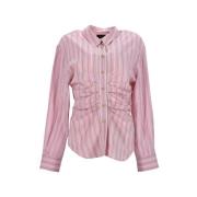 Pre-owned Silk tops Isabel Marant Pre-owned , Pink , Dames