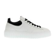 Strepen Zwart en Wit Sneakers Hogan , White , Heren