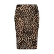 Rok met dierenmotief Blumarine , Brown , Dames