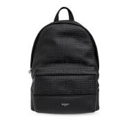 Rugzak met logo Balmain , Black , Heren