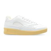 Sportschoenen met logo Jil Sander , White , Dames