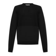 Wollen trui Jil Sander , Black , Heren