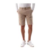 Cactus Geborduurde Bermuda Shorts 40Weft , Beige , Heren