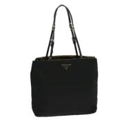 Pre-owned Fabric prada-bags Prada Vintage , Black , Dames