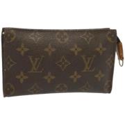 Pre-owned Canvas pouches Louis Vuitton Vintage , Brown , Dames