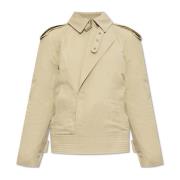 Jas met Epauletten Burberry , Beige , Dames