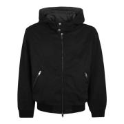 Zip-Through Sweatshirt met Acryl en Wol Diesel , Black , Heren