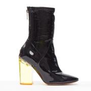 Pre-owned Leather boots Dior Vintage , Black , Dames