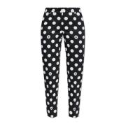 Broek met polka dot-patroon Dolce & Gabbana , Black , Dames