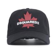 Caps Dsquared2 , Black , Heren