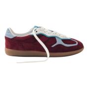 Tb.490 Rife Burgundy Leren Sneakers Alohas , Red , Dames
