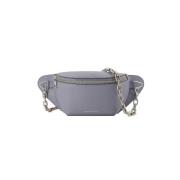 Leather handbags Alexander McQueen , Gray , Dames