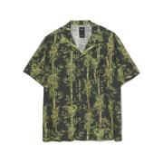 Dragon Bamboo Camp Collar Shirt Maharishi , Multicolor , Heren