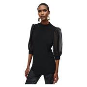 Elegante Tuniek Top Joseph Ribkoff , Black , Dames