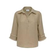 Antibes Blouse MVP wardrobe , Beige , Dames