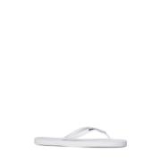 Witte Rubberen Teenslippers Dsquared2 , White , Heren