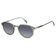 Groen/Grijs Getinte Zonnebril Eyewear by David Beckham , Gray , Heren