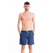 Heren Logo Boxershorts Sundek , Blue , Heren