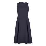 Short Dresses vera mont , Blue , Dames