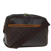 Pre-owned Canvas louis-vuitton-bags Louis Vuitton Vintage , Brown , Da...