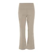 Magic Stretch Flared Broek Stone Bitte Kai Rand , Gray , Dames