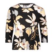 Bloemenprint Basic Shirt Betty Barclay , Multicolor , Dames