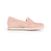 Comfortabele elastische sluiting loafer Gabor , Pink , Dames