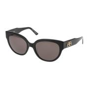 Stijlvolle zonnebril Bb0050S Balenciaga , Black , Dames